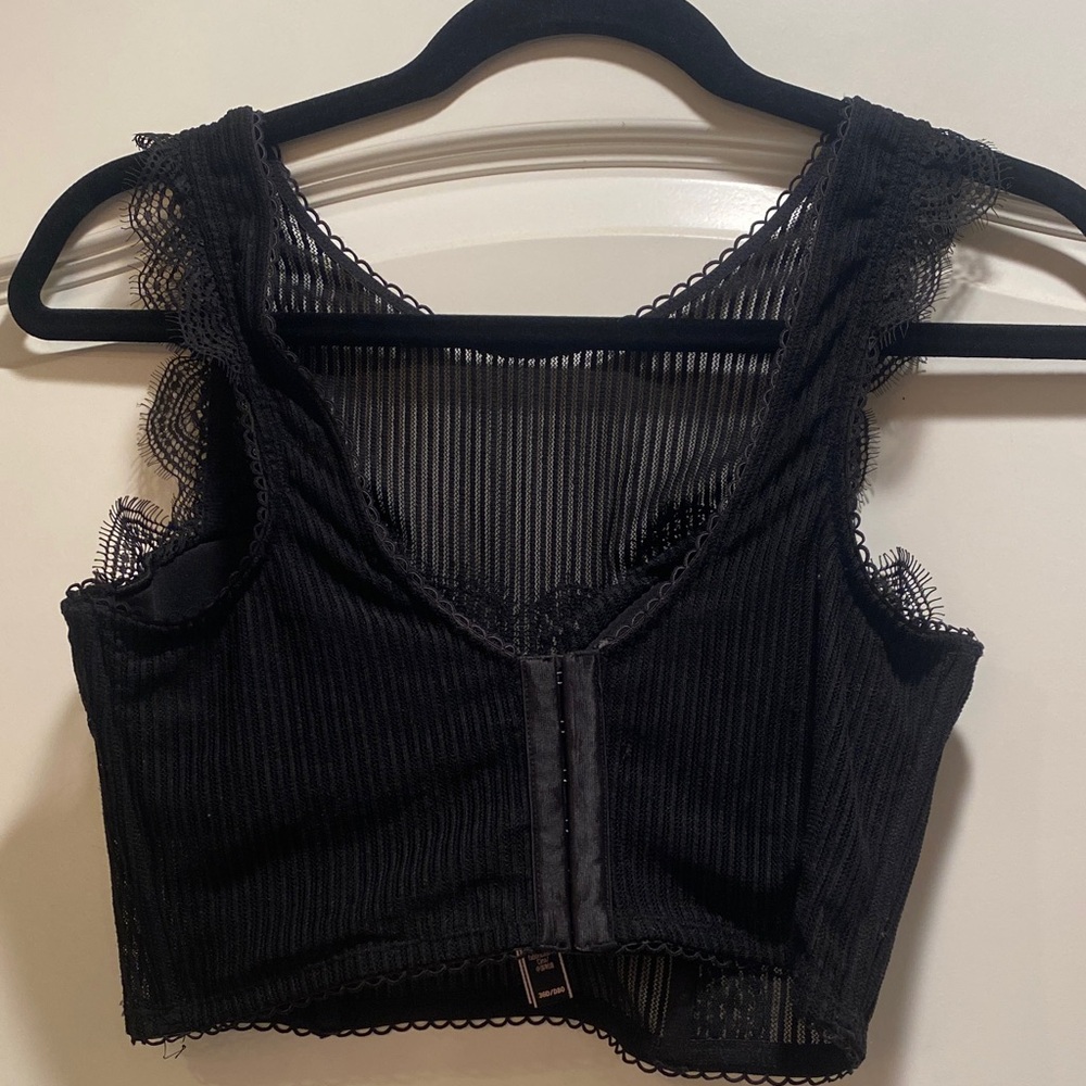 Victoria's Secret Black Lace Underwire Bra